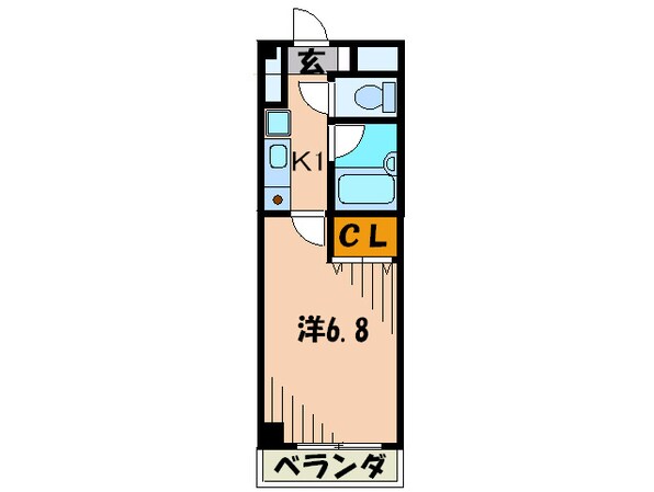 アリアーレ愛宕山の物件間取画像